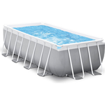 Каркасный бассейн Intex 26790 Prism Frame 400х200х122см, 8418л, фил.-насос 2006л/ч, лестница
