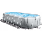 Каркасный бассейн Intex 26798 Prism Frame 610х305х122см "Oval" 18202л, фил.-насос 5678л/ч, лестн., тент, подстилка