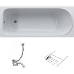 Акриловая ванна Am.Pm Sense 150x70 с каркасом и слив-переливом (W75A-150-070W-KL)