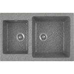 Кухонная мойка GreenStone GRS-76k-309 темно-серая