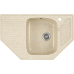Кухонная мойка GreenStone GRS-10-328 бежевая