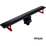 Душевой лоток Pestan Confluo Frameless Line 450 Black Glass (13701202)