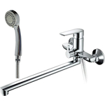 Смеситель для ванны Haiba HB563 универсальный, хром (HB22563)