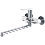 Смеситель для ванны Haiba HB587 универсальный, хром (HB22587)