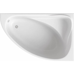 Акриловая ванна BAS Милан 170х110 правая, с каркасом, без гидромассажа (В 00062)