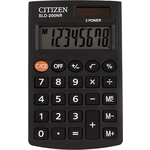 Калькулятор карманный Citizen SLD-200NR черный 8-разр.