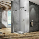 Душевой уголок Good Door Lira CR-100-C-CH 100x100 прозрачный, хром (ЛИ00007)