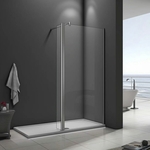 Душевая перегородка Good Door Walk-In SP2-90-C-CH 90х195 прозрачная, хром (ВИ00025)