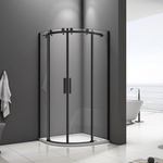 Душевой уголок Good Door Galaxy R-TD-90-C-B 90x90 прозрачный, черный (ГЛ00018)