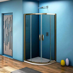 Душевой уголок Good Door Jazz R-120-B-BR 120x80 тонированный, бронза (ДЖ00038)