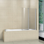 Шторка для ванны Good Door Screen FO-80-C-CH 80х140 правая, прозрачная, хром (ПД00121)