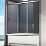 Шторка для ванны Good Door Screen WTW-120-C-CH 120х140 прозрачная, хром (ПД00099)