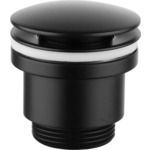 Донный клапан Lemark Click-clack 5/4" универсальный черный (LM8500BL)