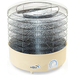 Сушилка для овощей и фруктов Ротор СШ-002-06 (5 прозрачных поддонов, гофротара)