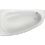 Акриловая ванна Cersanit Joanna 140x90 левая, с каркасом (63334, K-RW-JOANNA*140n)