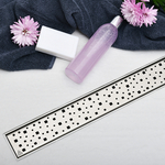 Душевой лоток Veconi VCN Square 35 нержавеющая сталь (V350SN)