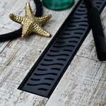 Душевой лоток Veconi VB Harmony 45 черный (V450HB)