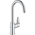 Смеситель для раковины Grohe BauEdge с донным клапаном, хром (23760001)