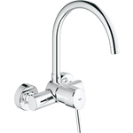 Смеситель для кухни Grohe Concetto настенный, излив сверху (32667001)