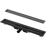 Душевой лоток AlcaPlast APZ101 с решеткой Pure Black черный матовый (APZ101BLACK-1150, PURE-1150BLACK)