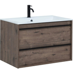 Тумба под раковину Aquanet Lino 80 дуб веллингтон (253912)