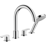 Смеситель на борт ванны Hansgrohe Vernis Blend для механизма 13244180, хром (71456000)
