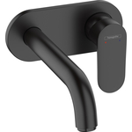 Смеситель для раковины Hansgrohe Vernis Blend для механизма 13622180, черный матовый (71576670)