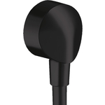 Шланговое подключение Hansgrohe FixFit Wall E черный матовый (27454670)
