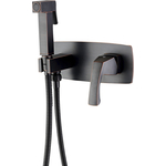 Гигиенический душ Lemark Nubira с гигиеническим набором, черная бронза (LM6219ORB)