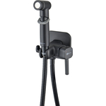 Гигиенический душ Lemark Solo с гигиеническим набором, черный (LM7165BL)