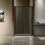 Душевая дверь Vincea Garda VDS-1G 120х190 стекло тонированная, черная (VDS-1G120CGB)