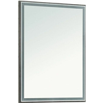 Зеркало Aquanet Nova Lite 60 с подсветкой, дуб рошелье (242621)