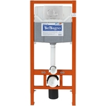 Инсталляция для унитаза BelBagno Sfera с кнопкой смыва, хром (BB001-120, BB015-SR-CHROME)