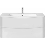 Тумба под раковину Vincea Paola 99,5х46,6 см, белая G.White (VMC-2P100GW)