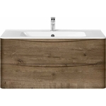 Тумба под раковину Vincea Paola 99,5х46,6 см, дуб V.Oak (VMC-2P100VO)