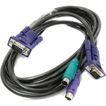 Кабель D-Link 3 м, черный (DKVM-CB3/A3A)