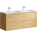 Тумба под раковину Aqwella Accent 120 4 ящика, дуб золотой (ACC0112DZ)