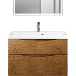 Тумба с раковиной BelBagno Marino-H60 90 AST rovere nature (MARINO-H60-900-2C-SO-RN-P, BB900/450-LV-MR-AST)
