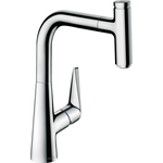 Смеситель для кухни Hansgrohe Talis с выдвижным изливом, хром глянцевый (73852000)