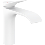 Смеситель для раковины Hansgrohe Vivenis с донным клапаном, белый матовый (75020700)