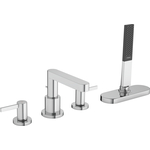 Смеситель на борт ванны Hansgrohe Finoris с механизмом, хром глянцевый (76444000, 13440180)