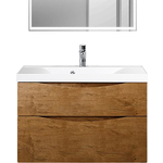 Тумба с раковиной BelBagno Marino-H60 90 PR rovere nature (MARINO-H60-900-2C-SO-RN-P, BB900/450-LV-MR-PR)
