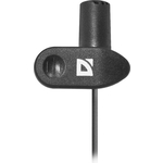 Микрофон Defender MIC-109 черный, на прищепке, 1,8 м (64109)