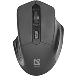 Мышь Defender Datum MB-345 черный,4 кнопки, 800-1600 dpi (52345)