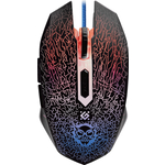 Мышь Defender Shock GM-110L оптика, 6кнопок, 800-3200dpi (52110)