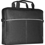 Сумка для ноутбука Defender Lite 15.6" черный + серый, карман (26086)