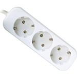 Удлинитель Defender E330 3.0 м, 3 розетки (пакет) (99222)