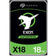 Жесткий диск Seagate SATA-III 18Tb ST18000NM000J Exos X18 512E (ST18000NM000J)
