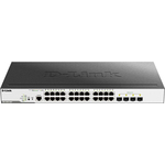 Коммутатор D-Link DGS-3000-28LP DGS-3000-28LP/B1A 24G 4SFP 24PoE 193W упр