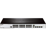 Коммутатор D-Link 24PORT 10/100M L2 2COMBO DES-3200-28/C1A